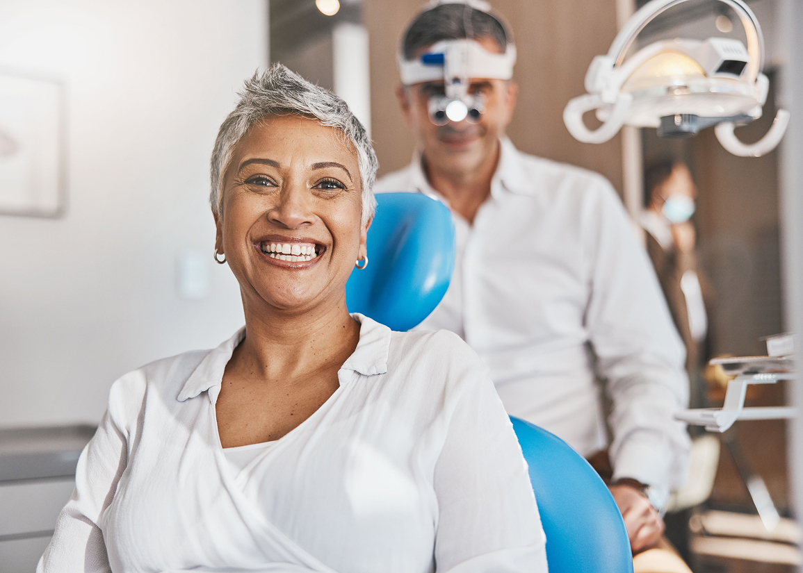 Routine dental examinations for prevention